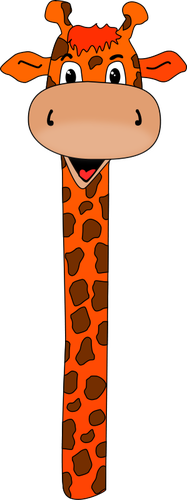 Grafica vectoriala de girafa