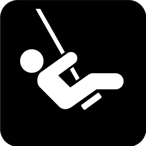 Pictogram for a playground vector image