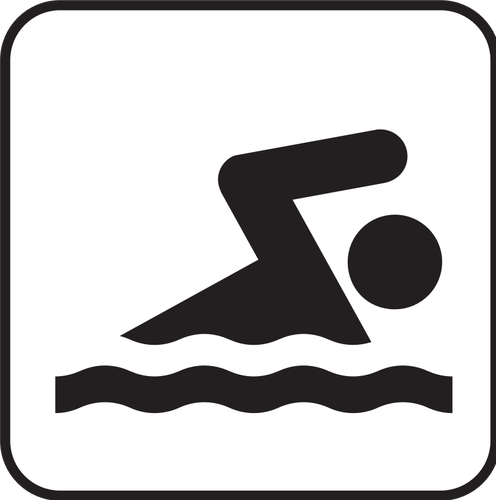 Yüzme sembolü