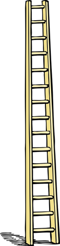 Vectorafbeeldingen van hoog ladder