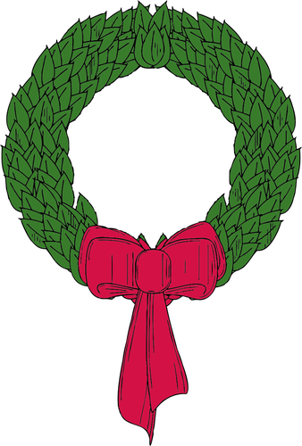 Christmas Wreath Vektor