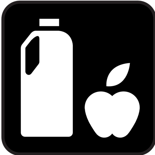 Pictogram voor een winkel vector afbeelding