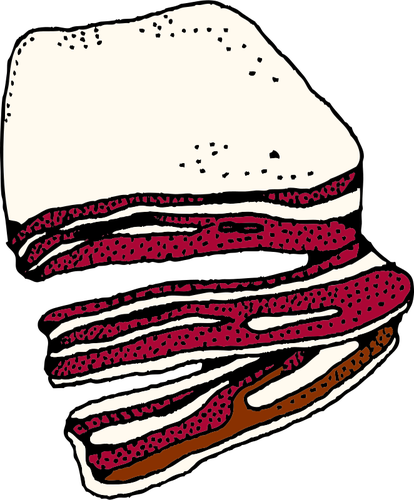 Bacon vectorillustratie