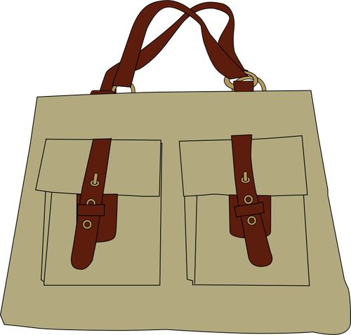 Ilustración de vector de bolso