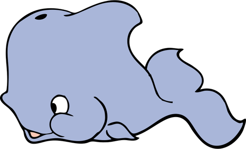 Walvis vectorillustratie