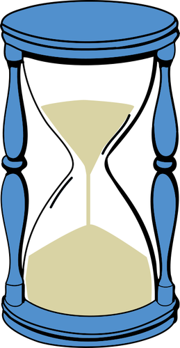 Sand Stundenglas Vektor-Bild