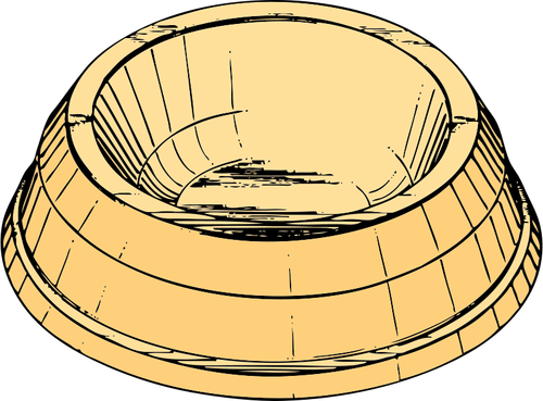 Imágenes Prediseñadas Vector de plato de una mascota