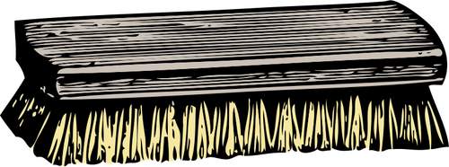 Kratt pensel vector illustrasjon
