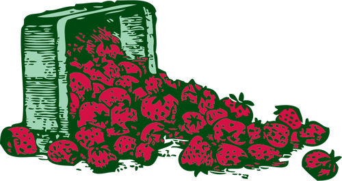 Erdbeeren-Vektor
