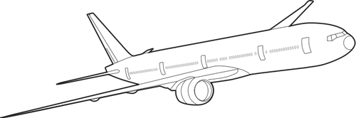 Image vectorielle Boeing 777