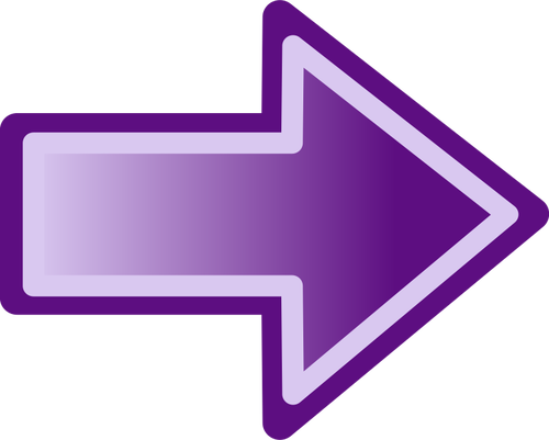 Forma de flecha púrpura