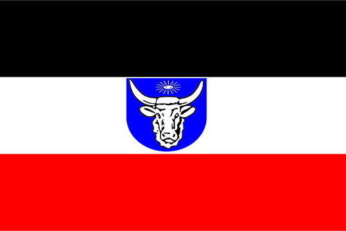 旗のドイツの南西アフリカのベクター クリップ アート