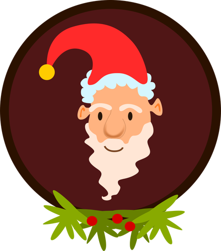 Santa Claus Vector de la imagen