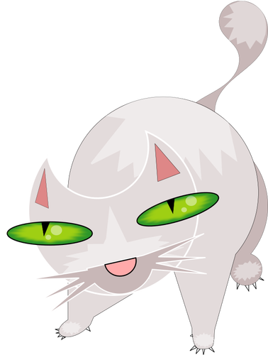 infricosator pisica albă