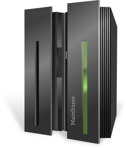 Imagen de vector de mainframe IBM sistema Z10