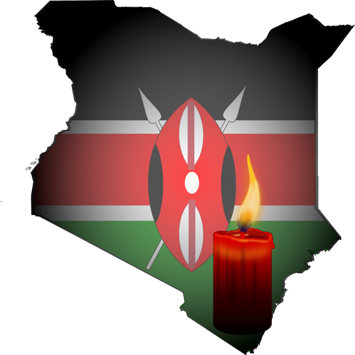 Quênia vigília vetor clip-art