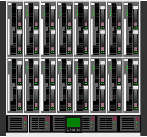 HP C7000 date centrul vectorială imagine