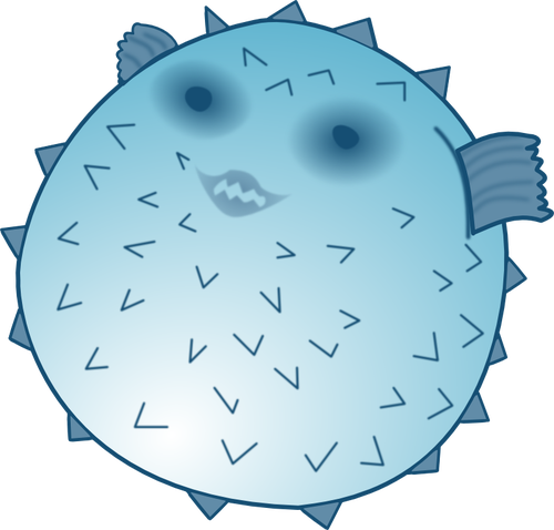 Blowfish-Vektor-Bild