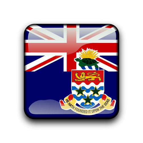 Kepulauan Cayman bendera vektor