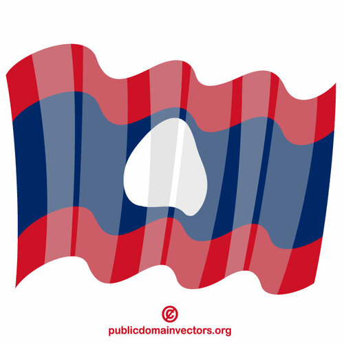Drapelul național al Laosului