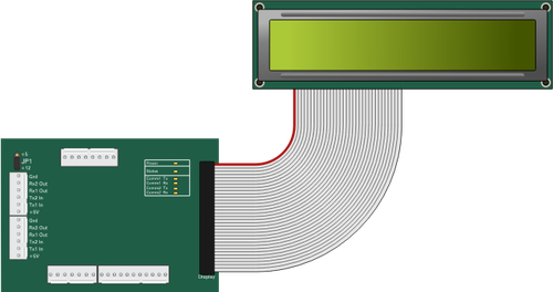 صورة عرض LCD