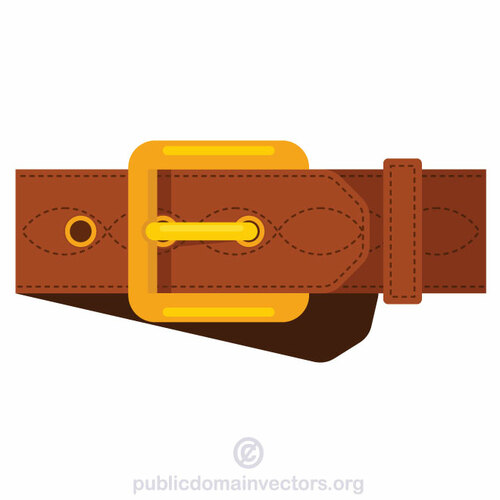 Leather belt