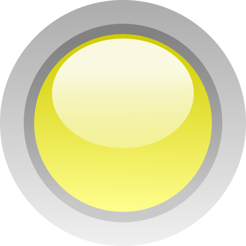 Dedo tamaño botón amarillo vector clip art