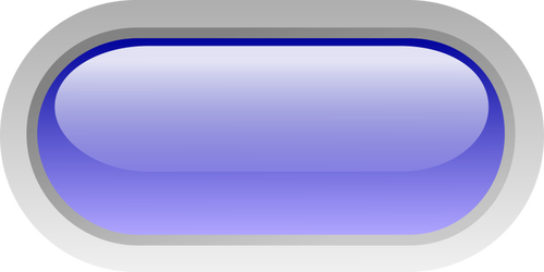 Mavi düğme vektör görüntü hap şeklinde