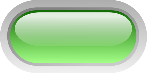 Pillerin muotoinen vihreä painikevektori kuva