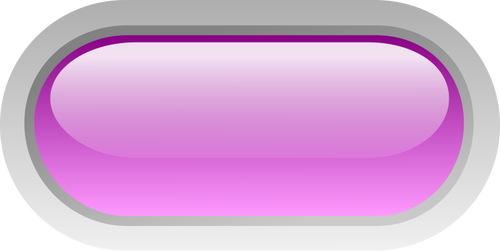 Pillen formet lilla knappen vektorgrafikk utklipp