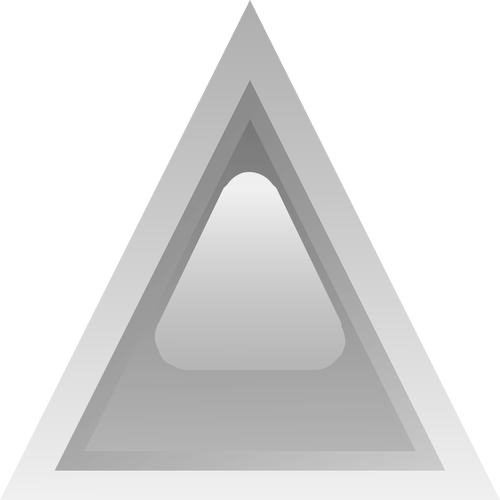 Grigio guidata immagine vettoriale triangolo
