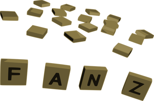 Kreuzworträtsel-Buchstabensteine