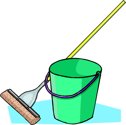 MOP a kbelík vektorové grafiky