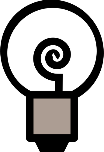 Традиционные лампочки векторное изображение