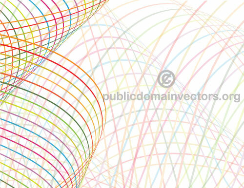 Lignes à gogo vector graphic