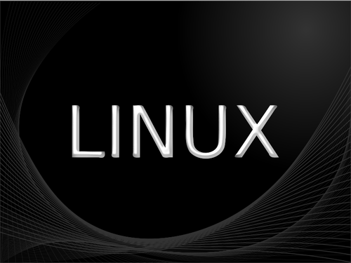 Duvar kağıdı Linux vektör görüntü