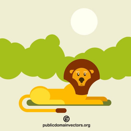 Lion cartoon clip art afbeeldingen