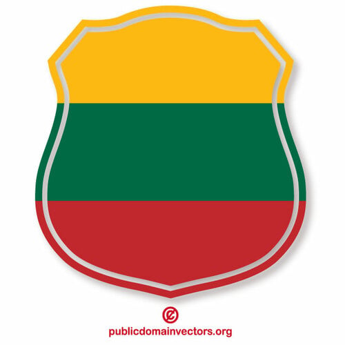 Emblema drapelului Lituaniei