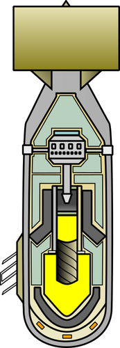 ClipArt vettoriali di diagramma di bomba atomica