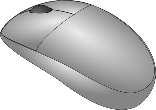 Disegno vettoriale di mouse cordless