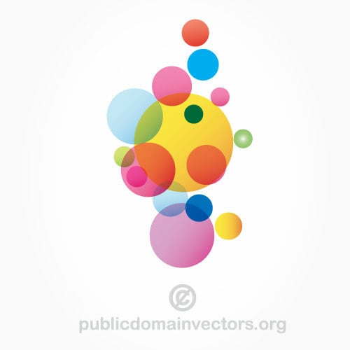 Vector logo bulles