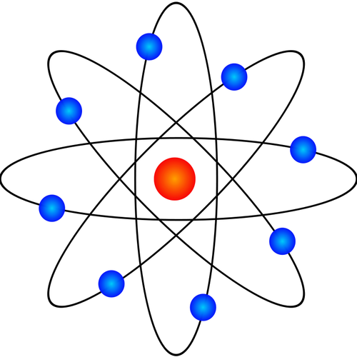 Atomen modellerar vektor