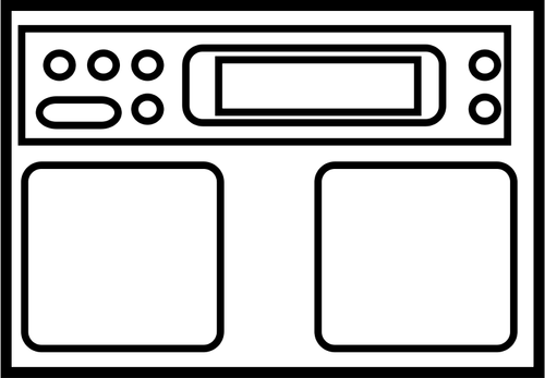 Desenho vetorial de Pedal Looper