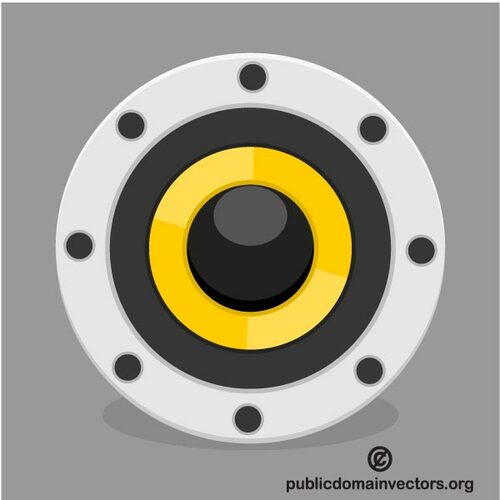 Vector icono de altavoz