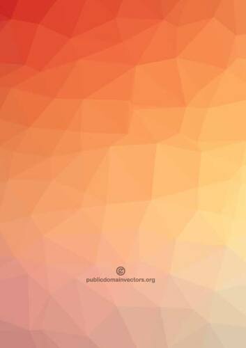 Yellow orange polygonal pattern