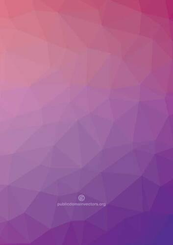 Violet graphique polygonal