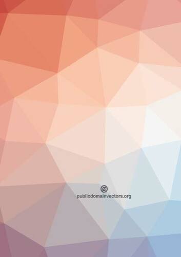 Polygonal pattern colored background