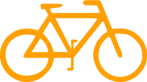 Símbolo de sinal de bicicleta