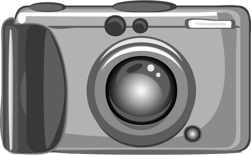 Vektor-ClipArt-Grafik der Amateur-Fotografie-Kamera