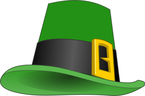 Leprechauns टोपी वेक्टर चित्रण